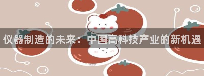 门徒娱乐项目叫什么：仪器制造的未来：中国高科技产业的新机遇