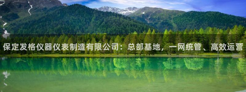 娱乐门徒登录网站：保定发格仪器仪表制造有限公司：总部基地，一