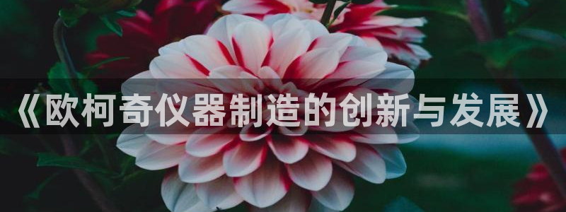 门徒娱乐秀：《欧柯奇仪器制造的创新与发展》