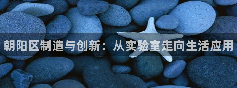 门徒娱乐网页版登录不上：朝阳区制造与创新：从实验室走向生活应