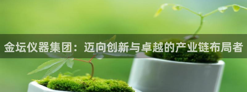 门徒娱乐登录地址查询：金坛仪器集团：迈向创新与卓越的产业链布