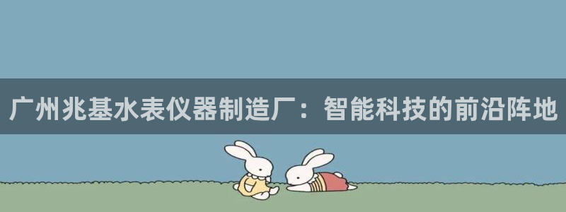 门徒娱乐代理怎么做的：广州兆基水表仪器制造厂：智能科技的前沿