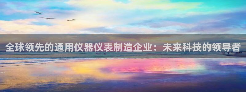 门徒娱乐属于什么系列：全球领先的通用仪器仪表制造企业：未来科