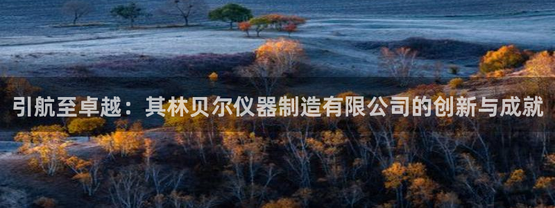 门徒娱乐找qv382223：引航至卓越：其林贝尔仪器制造有限