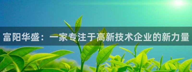 门徒娱乐怎么挂机的：富阳华盛：一家专注于高新技术企业的新力量