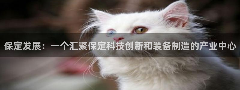 门徒娱乐注册下载安卓版：保定发展：一个汇聚保定科技创新和装备