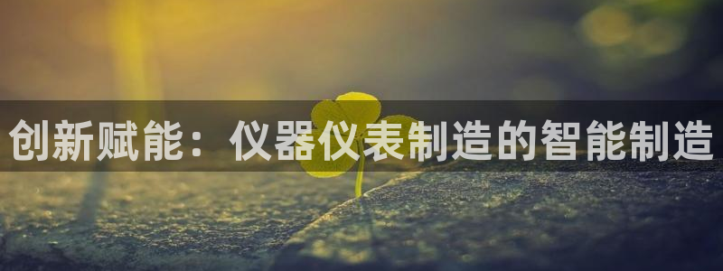 门徒娱乐官方版下载：创新赋能：仪器仪表制造的智能制造