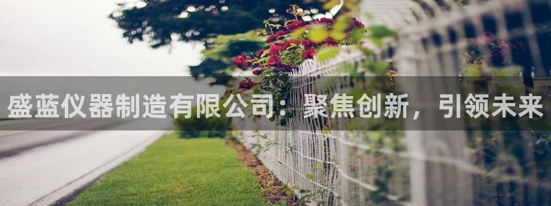 娱乐门徒作者：盛蓝仪器制造有限公司：聚焦创新，引领未来