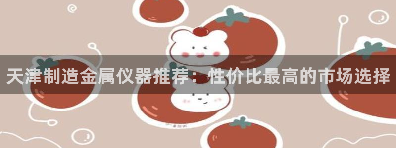 门徒娱乐帝国：天津制造金属仪器推荐：性价比最高的市场选择